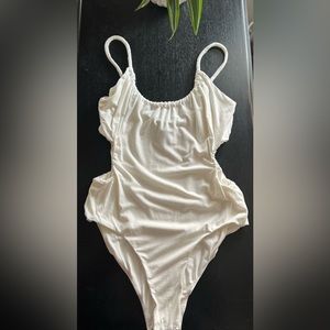 Bardot | Grecian Bodysuit in Orchid White